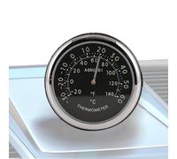 Horloge Voiture Mini Horloge Auto Lumineuse Heure Température | Thermomètre Voiture Adhésif Pour Auto, Maison, Camions, SUV, Camping-Cars, Véhicules, Extérieur, Petit Lumineux Adhésif