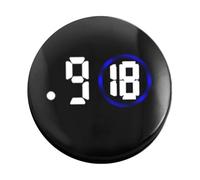 Horloges De Voiture Pour Tableau De Bord - Horloge Analogique et Numérique LED pour Tableau de Bord,Écran Tactile Étanche Montre Design D'Intérieur Pour Bateau Véhicule Camping-Car Voyage Voiture Voit