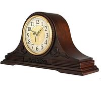 Horloges Matel Matle Horloge Woode Bell L’Horloge De Cheminée Décorative Est Une Horloge étagère en Bois Massif Qui Rus O Piles Carillons