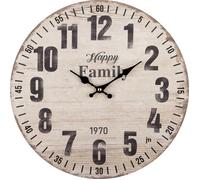 Horloges Murales - Bois Beige,Marron - Lowell - 21563