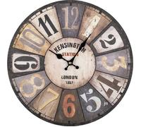 Horloges Murales - Bois Multicolore - Lowell - 21569