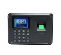 Horloges pour les employés des petites entreprises A5 2.4IN Temps biométrique Temps d'horloge d'horloge d'horloge d'horloge de l'enregistreur de bureau machine d'enregistrement de bureau machine élect
