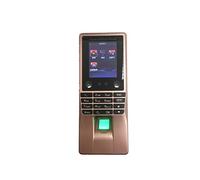 Horloges pour les employés des petites entreprises Bio-faciale Expression présence d'empreintes digitales machine électronique Interphone mot de passe système de verrouillage de porte durée d'enregist