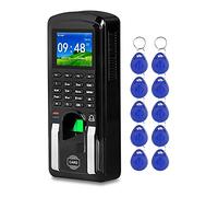 Horloges pour Les employés des Petites Entreprises Contrôle d'accès d'empreintes digitales TCP/IP Time biométrique et Horloge de poinçonnage de présence pour Bureaux, usines, hôtels, écoles, restaur