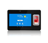 Horloges pour les employés des petites entreprises Empreinte biométrique et MF IC Temps de l'heure de la carte avec GPS Et SMS Support Envoyer un message court à un téléphone mobile défini pour bureau