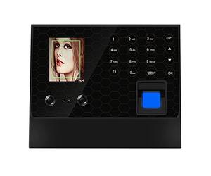 Horloges pour Les employés des Petites Entreprises Enregistreur d'horloge du système biométrique du Visage et de l'empreinte Digitale Tcpip Reconnaissance des employés Machine de Lecteur électronique