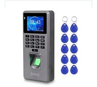 Horloges pour Les employés des Petites Entreprises Enregistreur Horloge d'horloge d'horloge de Temps d'empreintes d'accès RFID Contrôleur de Porte USB Hors Ligne pour Bureaux, usines, hôtels, écoles,