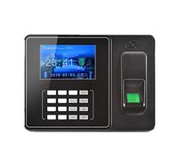 Horloges pour les employés des petites entreprises Horloge horaire for les employés A9 Machine de fréquentation du temps d'empreinte digitale TCP IP Machine de présence de temps de téléchargement du d