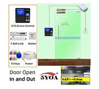 Horloges pour les employés des petites entreprises Système de contrôle d'accès à l'empreinte digitale Smart porte Verrouillage de la porte électronique Ouvre-porte Maison Digital Set Online Magnétique