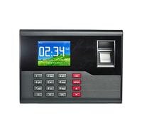 Horloges pour Les employés des Petites Entreprises Temps biométrique d'empreinte Digitale avec RFID Lecteur de Carte Haute Vitesse TCP/IP USB Dispositif de contrôle de Temps de Communication A-C121