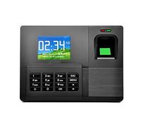 Horloges pour les employés des petites entreprises Temps d'empreinte digitale machine réseau de communication U disque Télécharger ID d'empreintes digitales Carte multiples temps de présence d'identif