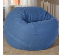 HORLSKI Résistant À l'eau en Polyester Grand Fauteuil Poire pour Une Utilisation Intérieure Et Extérieure Housses De Pouf pour Adultes Chaise De Jeu pour Salon Et Jardin,B,90 * 55cm
