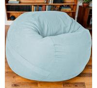 HORLSKI Résistant À l'eau en Polyester Grand Fauteuil Poire pour Une Utilisation Intérieure Et Extérieure Housses De Pouf pour Adultes Chaise De Jeu pour Salon Et Jardin,D,90 * 55cm