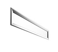 HORM miroir mural ou sur pied YUME (137 x H 41 cm - Aluminium anodisé et verre)