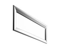 HORM miroir mural ou sur pied YUME (73 x H 41 cm - Aluminium anodisé et verre)