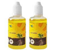 Hormone d'enracinement, engrais liquide, hormone d'enracinement pour plantes, paquet de 2 bouteilles de 50 ml pour un développement et une croissance forts des racines, engrais pour plantes 'intérie