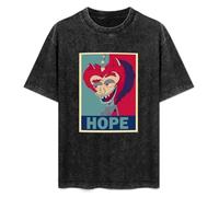 Hormone Monster Hope Big Mouth Fan Unisex T-Shirt Printed Tee Graphic Top Men Black Shirt S