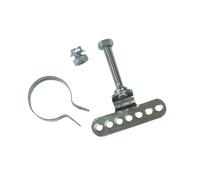 HORN 102600 Kit de fixation carter de chaîne LMP, 220mm, galvanisé, pour LMP 340, argent (1 kit)