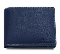 HORNBULL Maddison Portefeuille en cuir véritable pour homme Bleu marine | Portefeuille élégant et styliste avec blocage RFID | Homme, bleu marine, Bleu marine