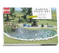Hornby France - Busch - 1210 - Circuit - Train - Set bassin de jardin