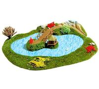 Hornby France - Busch - 3110 - Circuit - Train - Lac ho avec ile et pont