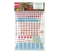 HORNBY FRANCE - BUSCH - 6028 - CIRCUIT - TRAIN - SIGNAUX ROUTIERS HO