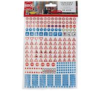 Panneau routier, Noms de rue, Numéros de rue Busch 6028 H0 jeu kit 1 set