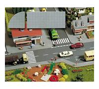 Hornby France - Busch - 6029 - Circuit - Train - Lot de plaques de trottoir