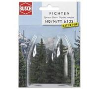 HORNBY FRANCE - BUSCH - 6132 - CIRCUIT - TRAIN - LOT DE 2 SAPINS G