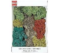 Hornby France - Busch - 7101 - Circuit - Train - Paquet Rochers + Buissons Lichen