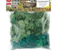 Busch Mousse d'Île 7106 – Lichen vert 150 g Clair/Foncé