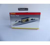 HORNBY R 590 MAQUETTE A MONTER STATION HALT QUAI AVEC ABRI R590