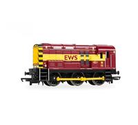 Hornby R30430TXS Railroad : Locomotive Diesel Junior Classe 08 - EWS - 08512 (Équipée d'un système sonore DCC) - Train Miniature de l'époque 10
