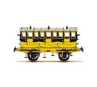 Hornby R40445 L&Mr, 1st Class Coach 'Sovereign' - Era 1 Loco - Steam pour modélisme ferroviaire