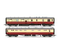 Hornby R40470 BR Kitchen Buttery Car & Comp. Restaurant White Horse 7833 2-Pack