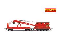 Hornby R6881 - Chemin de Fer Dégradation Grue Era 5 Rouge 00 Échelle 1:76 - T48