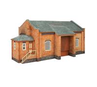 Hornby R7282 Oo Gauge Gwr Goods Shed - Accessoires Ferroviaires Miniatures, Décor Diorama Miniature pour Ensembles de Train Hornby - Modèle Réaliste de Hangar de Marchandises Gwr - Échelle 1:76