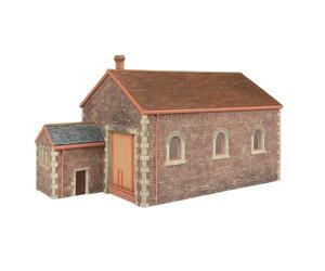 Hornby - R7392 - Gwr Dunster Goods Shed Accessoires, Signaux en Bord de Ligne et Bâtiments pour Ensembles Ferroviaires Miniatures