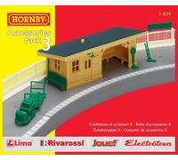 Hornby - R8229 - Extension Gare Train Trakmat Building Pack 3
