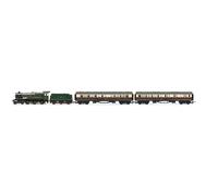 Hornby Steam Train - R30376 RailRoad GWR, Class 1000, 'County of Merioneth' Trai