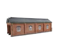 Hornby TT TT9019 Abri de Jardin Double Moteur Collection Red Brick Chemin de Fer Accessoires Construction Résine + 14 Ans