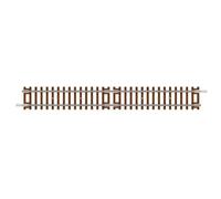 Hornby TT8002 Voie Droite à Voie TT - Pièces de Voie Supplémentaires pour Ensembles Ferroviaires Miniatures, Pièces de Voie de Train Jouet, Comprend : Pièce de Voie Droite Modèle TT, Échelle 1:120