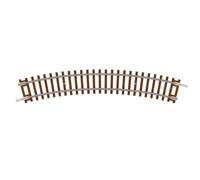 Hornby TT8003 Courbe de Jauge TT - 1Er Rayon 30° - Pièces de Voie Supplémentaires pour Ensembles Ferroviaires Miniatures, Comprend : 1X 267 mm 1Ère Courbe de Rayon, Échelle 1:120