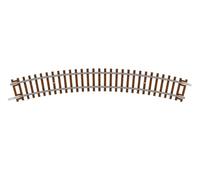 Hornby TT8004 Courbe de Jauge TT - 2Ème Rayon 30° - Pièces de Voie Supplémentaires pour Ensembles Ferroviaires Miniatures, Comprend : 1X 310 mm 2Ème Courbe de Rayon, Échelle 1:120