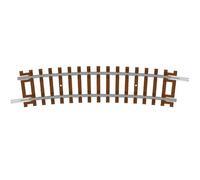 Hornby - TT8016 Demi-Courbe de Jauge TT - 3Ème Rayon 15° - Pièces de Voie Supplémentaires pour Ensembles Ferroviaires Miniatures, Comprend : 1X 353 mm 3Ème Rayon HAF Curve, Échelle 1:120