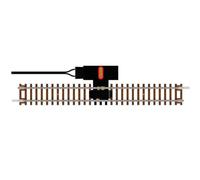 Hornby TT8029 Voie de Connexion Électrique Numérique à Jauge TT - Pièces de Voie Supplémentaires pour Ensembles Ferroviaires Miniatures, Comprend : 1X Voie d'alimentation Dcc 166 mm, Échelle 1:120