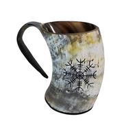 Hornerey B-05-G Gobelet avec gravure en corne de buffle 500 ml