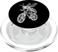 Hornet Vélo Drôle Vélo Biker Riding Bike PopSockets PopGrip pour MagSafe