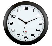 [HORNEW N] ALBA [Ref:HORNEW N] ALBA Horloge Murale HORNEW M à Quartz Noir