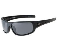 Hornz HZ Séries Arkana - Lunettes de soleil Polarized Premium de Cadre noir mat - Lentille de fumée noire